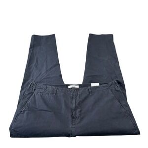Billy Reid Garment Wash Black Chino Pant Size Men's 40x31